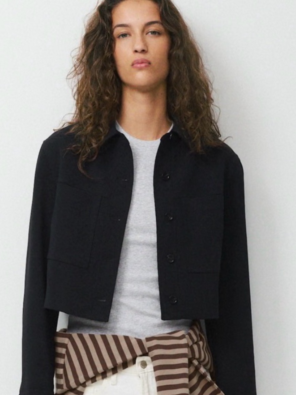 Wilfred little crop jacket - crepette